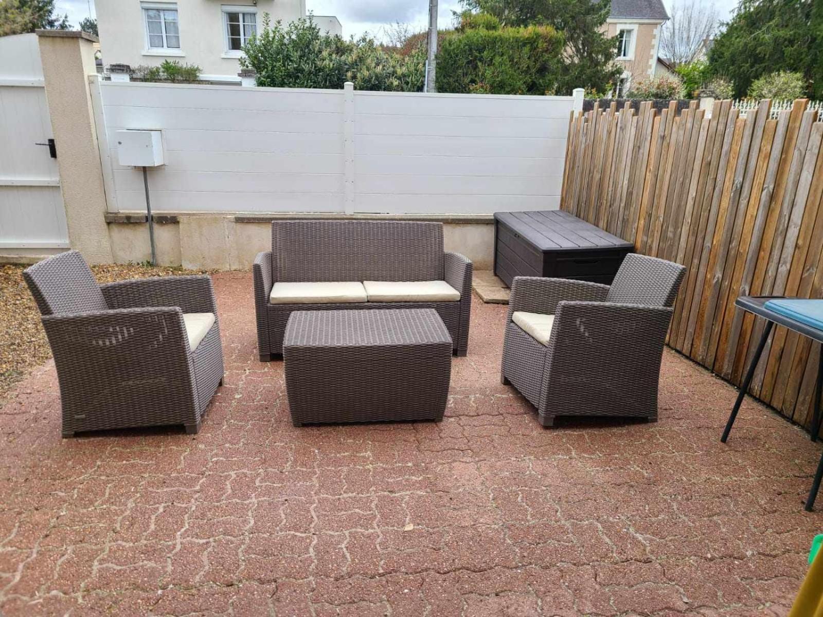 Logement Amboise Centre Avec Terrasse Privee Exteriör bild